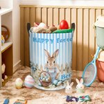 Cesta de Pascua Personalizada Peter Rabbit con Nombre Regalo de Pascua para Recién Nacidos Niños