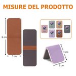Segnalibro magnetico personalizzato in PU con nome, fiore e pietra di nascita, stile vintage - Regalo per amanti dei libri