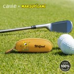 Personalized Cartoon Marsupilami PU Leather Coin Purse with Name Golf Ball Stud Storage Birthday Father's Day Gift for Golfer | Callie × Marsupilami®