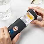 Personalized Cartoon Character Push-pull Food-grade Weekly Pill Organizer Box with Name Get Well Soon Birthday Travel Gift for Family Friends