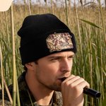 Chapeau bonnet souple camouflage avec nom Accessoire d'hiver Saison de chasse Porté quotidiennement Cadeau d'anniversaire pour bébé Adolescent