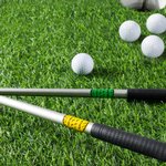 Personalized Golf Design Waterproof Stickers Labels with Name and QR Code Easy Identification Golf Club Team Gift for Golf Lovers