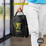 Personlig söt leopard Marsupilami golfskor väska med namn sporttillbehör födelsedagspresent för golfälskare | Callie × Marsupilami®