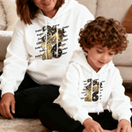 Personnalisé Hello 2026 Kid/Adult Soft T-shirt Sweatshirt Hoodie with Name Daily Use New Year Gift for Adults Kids