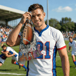 Personalisierte Sportball Design Waffel Sport Handtuch mit Namen Nummer und hängenden Clip Sport Zubehör Geburtstag Geschenk für Sportliebhaber