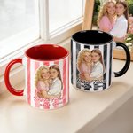 Tasse à café en céramique 11 oz 15 oz avec texte Usage quotidien Cadeau d'anniversaire pour les amies et les sœurs