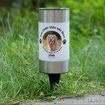 Personalized You Came into Our Lives Dog Cat Photo Paw Print Solar Garden Light with Name and Year Garden Decor Memorial Sympathy Gift for Loss of Pet