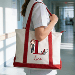 Bolsa de aseo personalizable con nombre e inicial para uso diario en el Día de la Enfermera para médicos y enfermeras