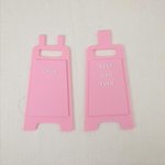 Henkilökohtainen 3D-tulostettu teksti A-muotoinen Mini Love Sign Desk Decor Ystävänpäivä vuosipäivä lahja pariskunnille