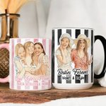 Tasse à café en céramique 11 oz 15 oz avec texte Usage quotidien Cadeau d'anniversaire pour les amies et les sœurs