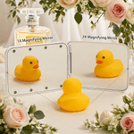 Miroir de poche de maquillage LED avec nom, cristal, fleur de naissance, papillon, voyage, utilisation quotidienne, cadeau de mariage pour les femmes, les fiancées, les mariées...