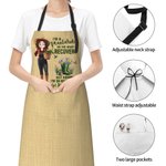 Tablier réglable avec nom et poche Cadeau d'anniversaire essentiel pour les amoureux du jardinage