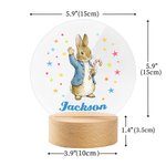 Personalized Multi-Pattern Acrylic Easter LED Night Light with Name Daily Use Easter Gift for Boys Girls