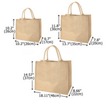 Personalised Cute Cartoon Bunny Girl Large Capacity Jute Bag with Name Daily Use Happy Easter Gift for Girls