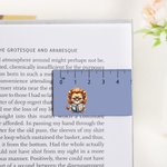 Personalized Reading Animal Ruler Design Magnetic Bookmark Clip with Name Birthday Back to School Gift for Kids Bookworms