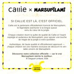 Sac de voyage personnalisé avec initiale et nom Accessoires de voyage Cadeau d'anniversaire pour les enfants | Callie × Marsupilami®.