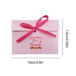 Personalised Pink Heart Apple Coffee Gift Card Holder with Name Valentine's Day Teacher's Day Appreciation Gift for Teachers