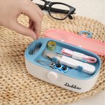Personalized Monogram Design Portable Sewing Kit with Name DIY Sewing Supplies Birthday Gift for Women Sewing Lovers