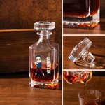 Personalised Baseball Cartoon Character Decanter Whiskey Decanter with Name and Number Birthday Game Day Gift for Baseball Lovers
