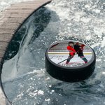 Disco de Hockey sobre Hielo Personalizado con Foto, Nombre, Número y Texto para el Día del Juego en la Pista de Hielo Regalo de Equipo para Amante de Jugador de Hockey sobre Hielo