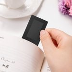 Personalisierte Aquarell Streifen Haustier Foto magnetische Lesezeichen Clip mit Namen täglichen Gebrauch Geburtstag Lesen Geschenk für Tierliebhaber Besitzer Bücherwürmer