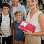 Portafoglio porta passaporto in pelle PU personalizzato con nome e cinturino da polso Regalo di compleanno essenziale per la famiglia e per gli amici