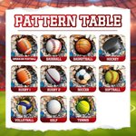 Personalisierte Ball Sport Design weiche Wurf Kissenbezug mit Name und Nummer Home Decor Geburtstagsgeschenk für Ballspieler Liebhaber
