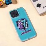 Henkilökohtainen Kuusi Seitsemän Design Puhelin Asia nimi iPhone Syntymäpäivä Takaisin kouluun lahja Gen Z Teinit