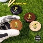 Marcatore magnetico di palline da golf classico e a coda lunga personalizzato con nome Golf Club Regalo per la festa del papà per gli amanti del golf | Callie × Marsupilami®