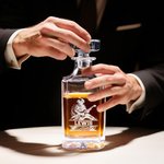 Carafe à whisky personnalisée avec nom gravé pour la fête des pères Cadeau d'anniversaire pour hommes guitaristes