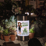 Personalisierte Stiefel Geburt Blume Cartoon Charakter wasserdicht Solar Garten Licht mit Namen abnehmbar Garten Verwendung Geburtstag Geschenk für Gartenarbeit Liebhaber