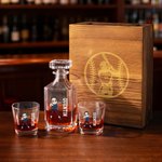 Personalised Baseball Cartoon Character Decanter Whiskey Decanter with Name and Number Birthday Game Day Gift for Baseball Lovers