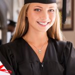 Collana personalizzata di pietre di nascita del cappello di laurea con nome Gioielli raffinati Regalo commemorativo della stagione di laurea per i laureati