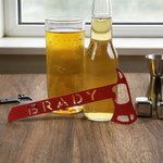 Personalisierte lustige Feuer Axt Flaschenöffner mit Namen Bier Accessoire Feuerwache Outdoor-Aktivitäten Bachelor Party Geschenk für Feuerwehrleute