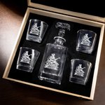 Carafe à whisky personnalisée avec nom gravé pour la fête des pères Cadeau d'anniversaire pour hommes guitaristes