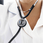 Personalized Cartoon Nurse Doctor Character Stethoscope ID Tag with Initial and Name Nurse Week Appreciation Gift for Medical Staff