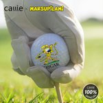 Pallina da golf personalizzata con iniziale e nome per gli amanti del golf e per i giocatori Callie × Marsupilami®.