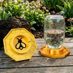 Station d'hydratation personnalisée multicolore imprimée en 3D avec texte Décoration de jardin Cadeau d'anniversaire pour les amoureux du jardinage