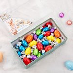 Boîte cadeau Pâques personnalisée avec nom et motif de lapin - Usage quotidien - Cadeau Pâques pour enfants