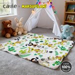 Couverture douce et personnalisée pour le Marsupilami à longue queue avec nom Cadeau d'anniversaire et de Noël pour les enfants Callie × Marsupilami®.