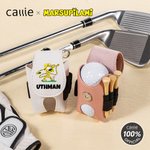 Cartone animato personalizzato Marsupilami Custodia in pelle PU per palline da golf e porta tee con nome Regalo di compleanno per gli amanti del golf | Callie × Marsupilami®