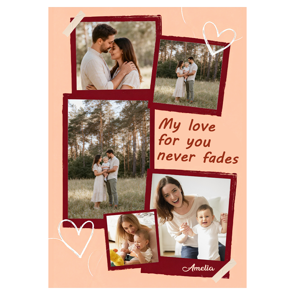 My Love Never Fades Valentine's Day Ecard