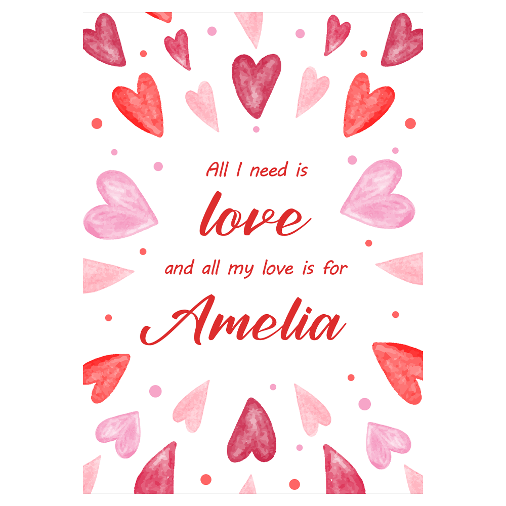 All My Love Valentine's Day Ecard
