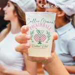 Callie Moment Spersonalizowane Łopatki do Pickleballa Nietłukące się Plastikowe Kubki PP Zestaw 10 Prezentów dla Fanów Pickleballa