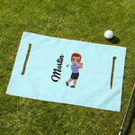 Personalized Cartoon Character Breathable Golf Cart Seat Cover with Name Club Team Birthday Gift for Golf Players Lovers