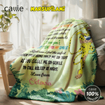 Personalizzato Cartoon Cute Marsupilami Coperta morbida con nome Home Decor Compleanno Regalo per la festa della mamma | Callie × Marsupilami ®