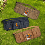 Personalisierte Wrench Gear Initial Multi-Compartment Canvas Werkzeuggürtel Aufbewahrungstasche mit Namen Geburtstag Vatertag Geschenk für Vater Mechaniker Elektriker