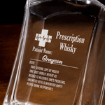 Personlig reseptbelagt whisky tekstdesign whisky karaffel med navn bursdag farsdag gave til bartender pappa mann