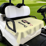 Personalized Cartoon Character Breathable Golf Cart Seat Cover with Name Club Team Birthday Gift for Golf Players Lovers