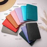 Personalisierte Floral Vintage Kamera Leder Passport Holder Gepäckanhänger Set mit Namen Reisezubehör Geburtstagsgeschenk für Reise-Liebhaber Fotografen